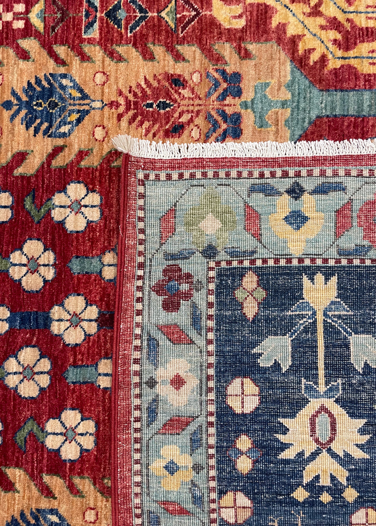 5'x6' Khamseh Hand Knotted