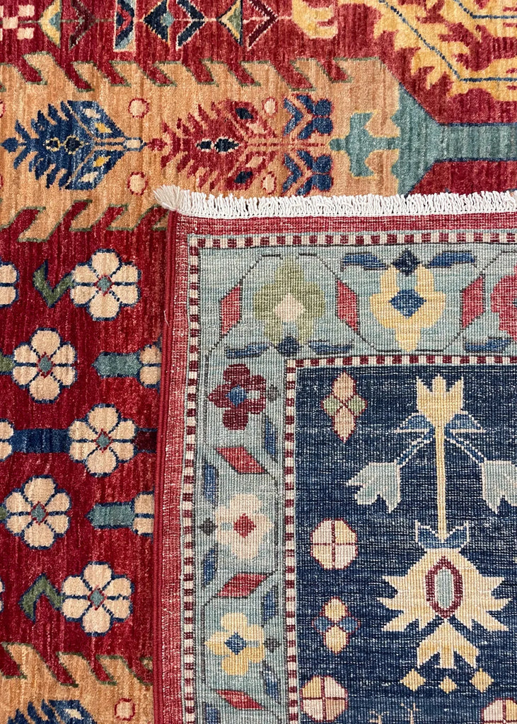 5'x6' Khamseh Hand Knotted