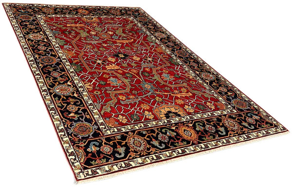 5'x7'1" Arabesque Hand Knotted