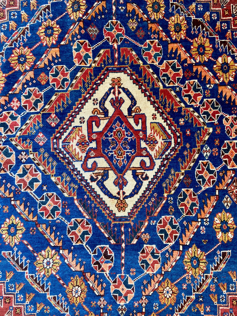 5'x7'1" Qashqai Hand Knotted