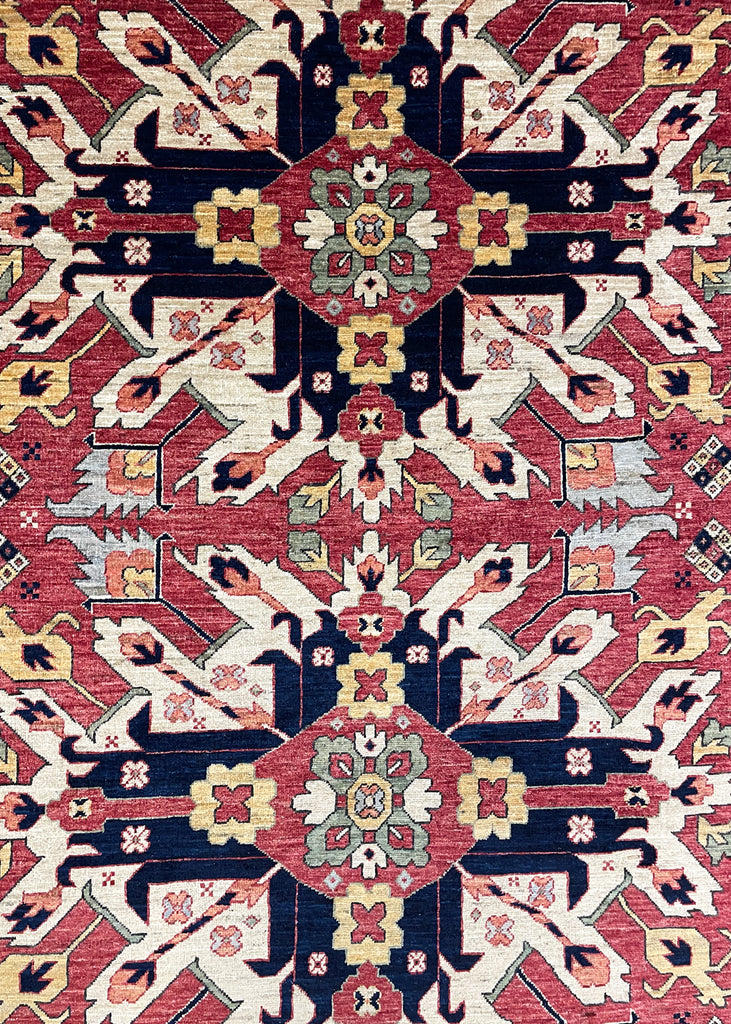5'x7' Aspen Eagle Kazak Hand Knotted
