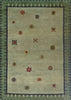 5x7 Sol Sage (s) Hand Knotted