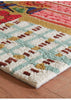 5x8 Elm Patchwork (s) hand hooked