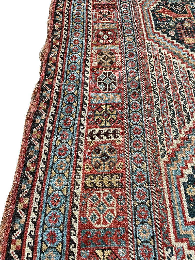 5x8 Khamseh Confederacy Hand Knotted