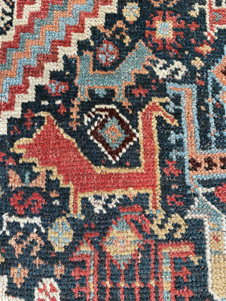 5x8 Khamseh Confederacy Hand Knotted