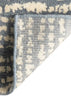 5x8 Shepherd pewter blue (s) Hand Knotted