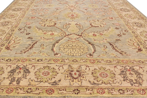 5x9'9" Peshawar Hand Knotted
