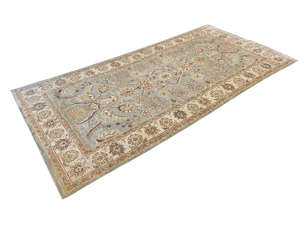 5x9'9" Peshawar Hand Knotted