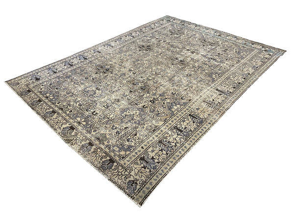 6'10"x9'6" Baktiari Hand Knotted