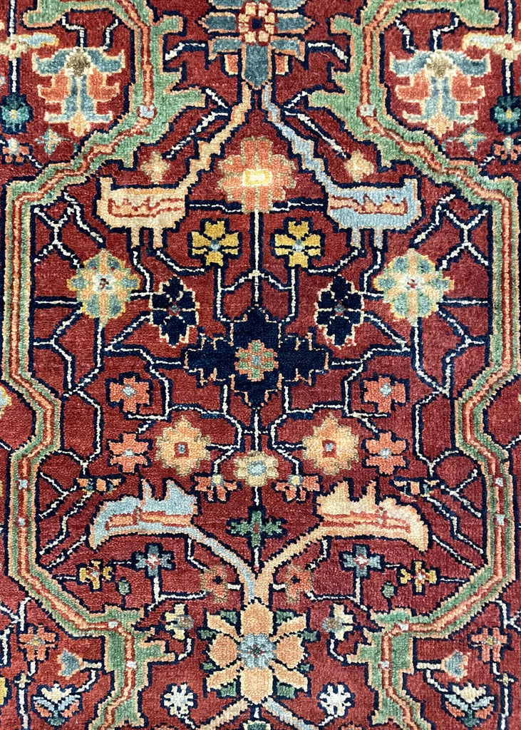 6'1"x8'10" Arabesque Hand Knotted