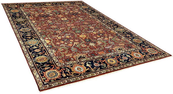 6'1"x8'10" Arabesque Hand Knotted