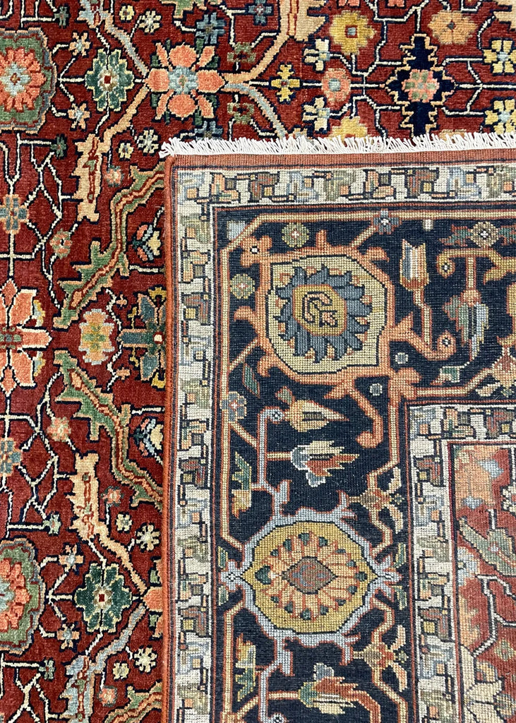 6'1"x8'10" Arabesque Hand Knotted