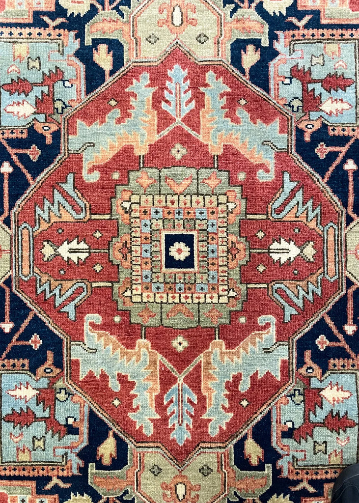 6'1"x8'9" Khanna Collection Hand Knotted