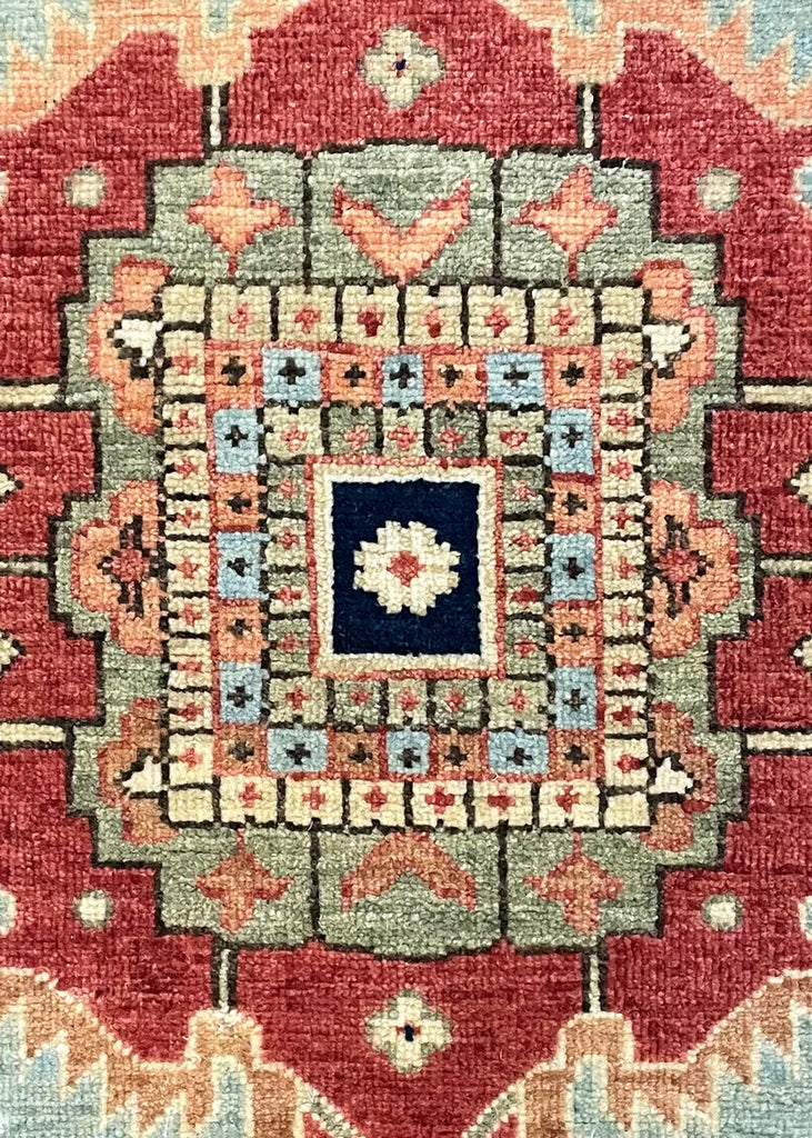 6'1"x8'9" Khanna Collection Hand Knotted