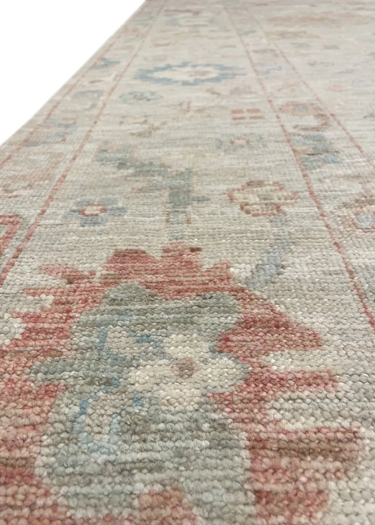 6'1"x9'2" Oushak Hand Knotted