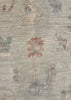 6'1"x9'2" Oushak Hand Knotted