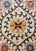 6'1"x9'3" Suzani Hand Knotted