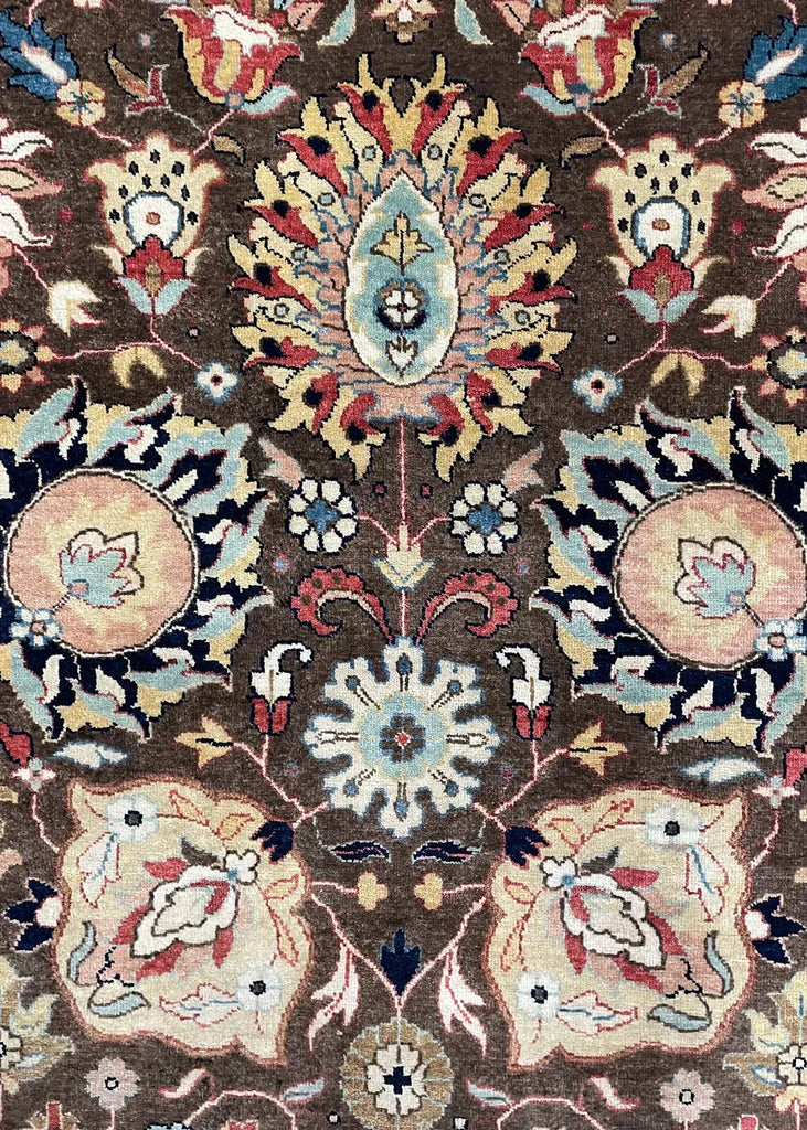 6'2"x8'11" Tabriz (s) Hand Knotted