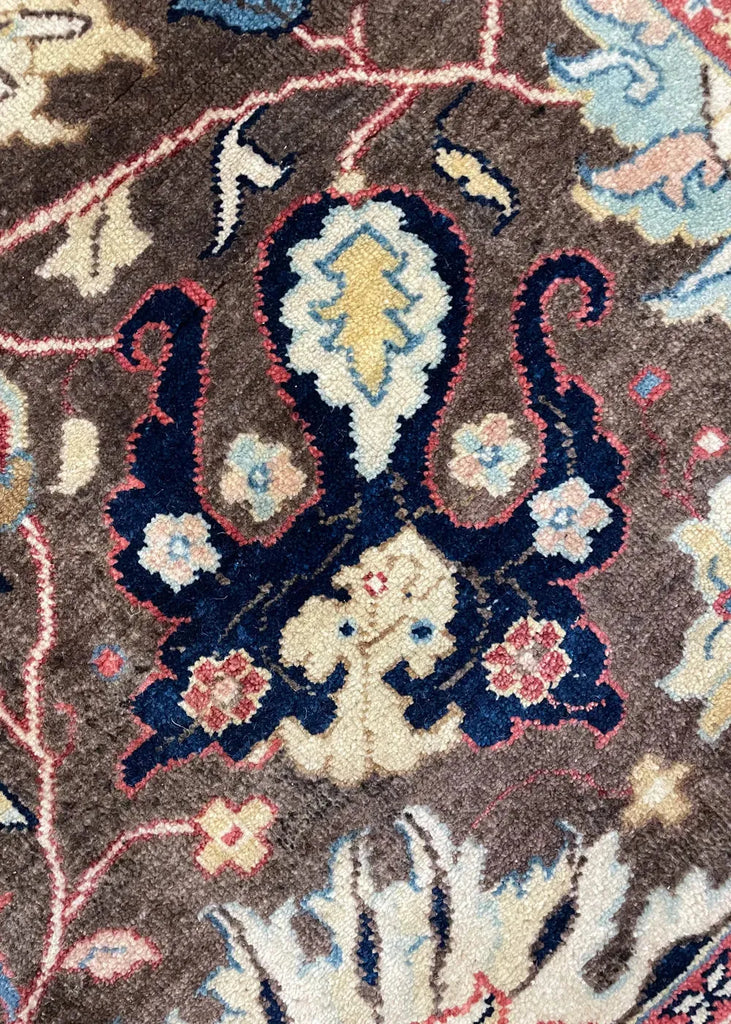6'2"x8'11" Tabriz (s) Hand Knotted