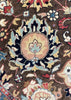 6'2"x8'11" Tabriz (s) Hand Knotted