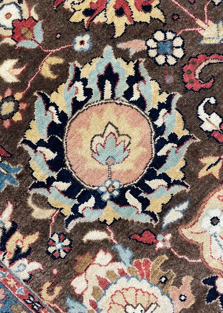 6'2"x8'11" Tabriz (s) Hand Knotted