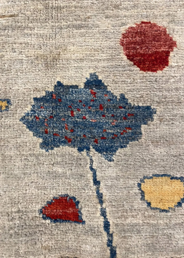 6'2"x8'5" Animal Gabbeh Hand Knotted