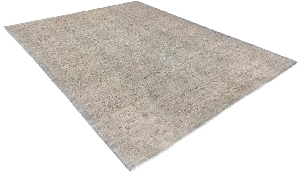 6'2x8'5 Shama Agra (s) Hand Knotted