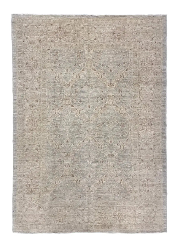 6'2x8'5 Shama Agra (s) Hand Knotted