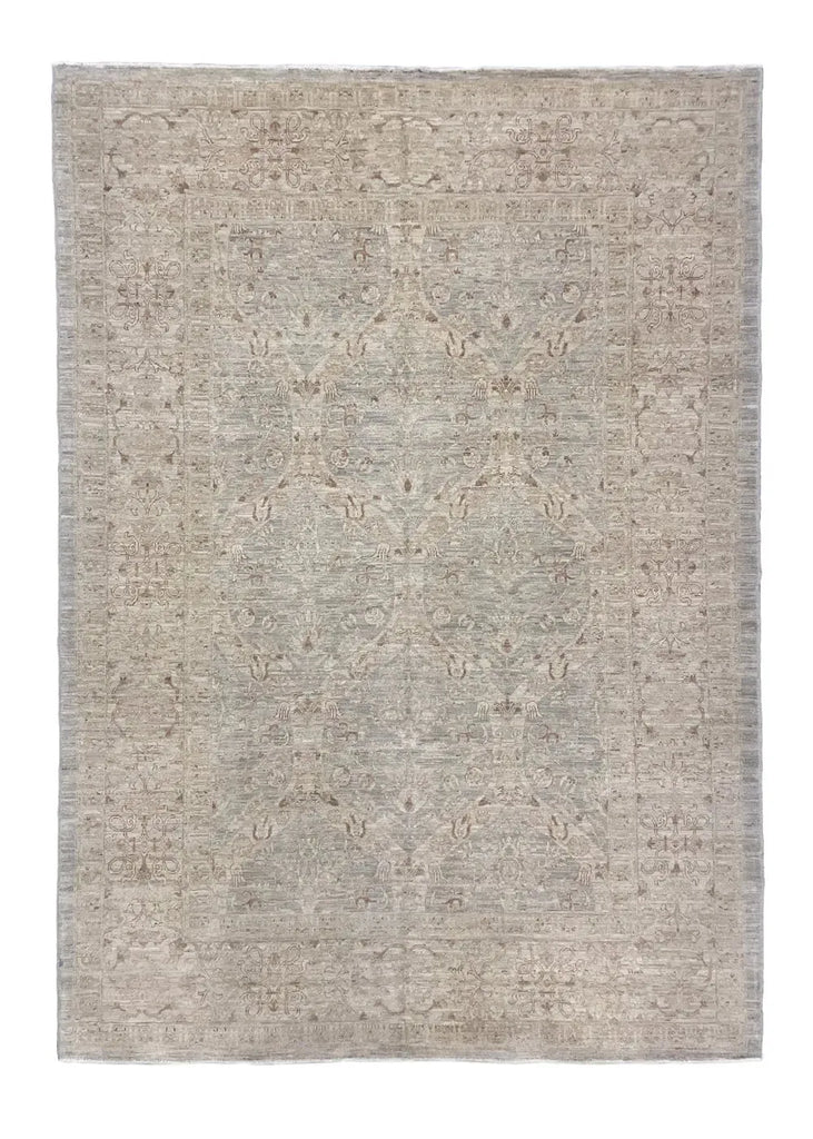 6'2x8'5 Shama Agra (s) Hand Knotted
