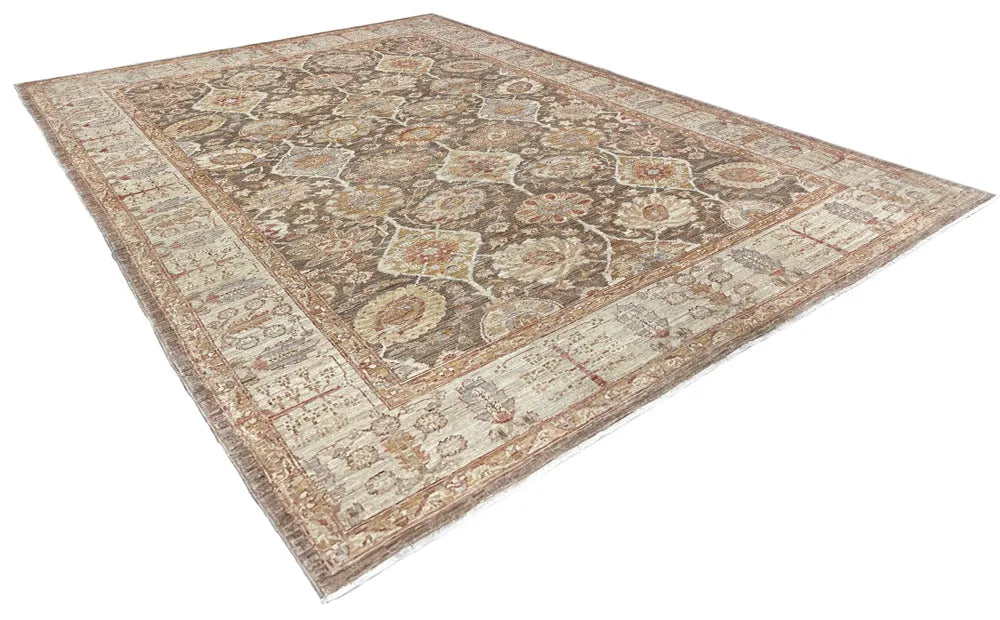 6'2"x8'7" Tabriz Hand Knotted