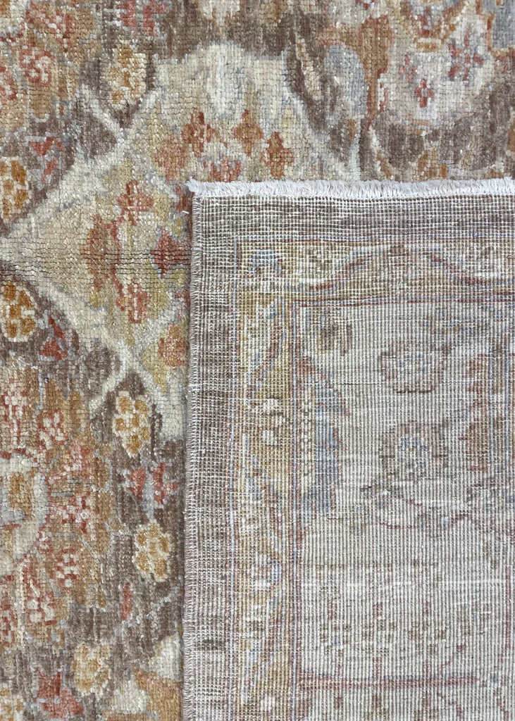 6'2"x8'7" Tabriz Hand Knotted