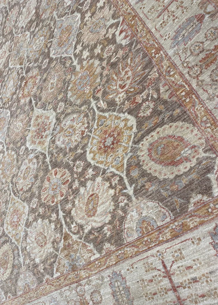 6'2"x8'7" Tabriz Hand Knotted