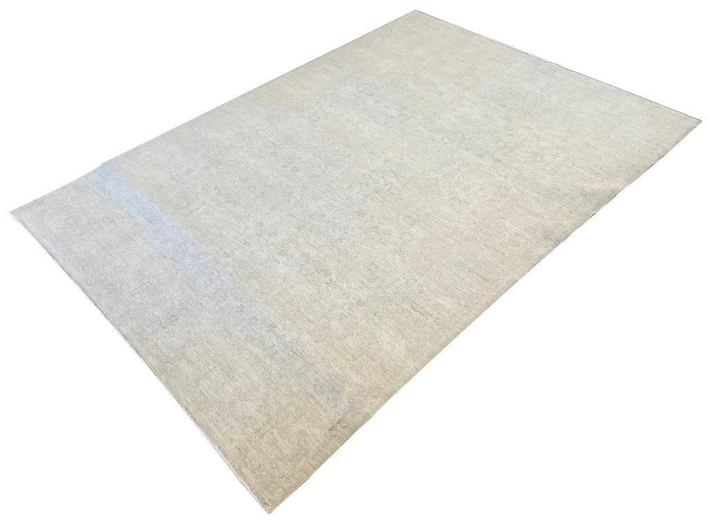 6'2"x8'8" Tabriz Hand Knotted