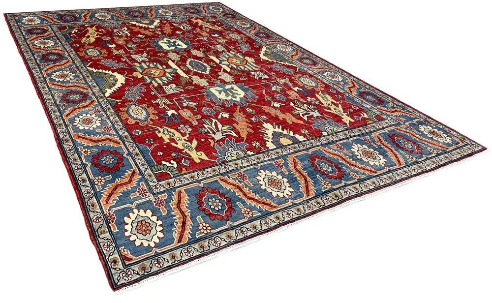 6'2"x9'1" Serapi Hand Knotted