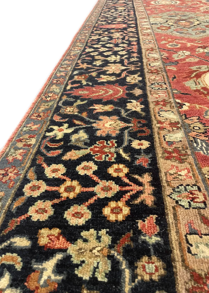 6'2"x9'3" Kermanshah Hand Knotted
