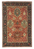 6'2"x9'3" Kermanshah Hand Knotted