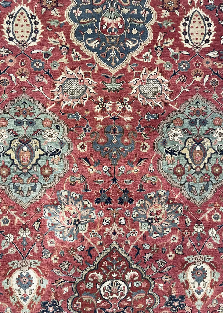 6'2"x9'3" Kermanshah Hand Knotted