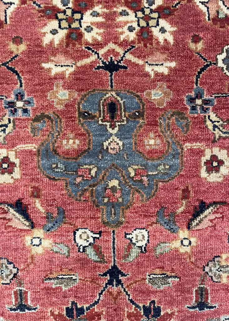 6'2"x9'3" Kermanshah Hand Knotted