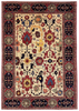 6'3"x9'2" Sauj Boulag Hand Knotted