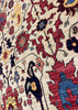 6'3"x9'2" Sauj Boulag Hand Knotted