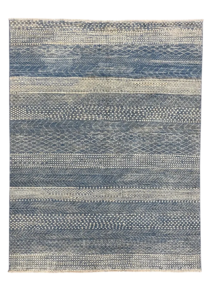 6'7"x8'5" Gabbeh Hand Knotted
