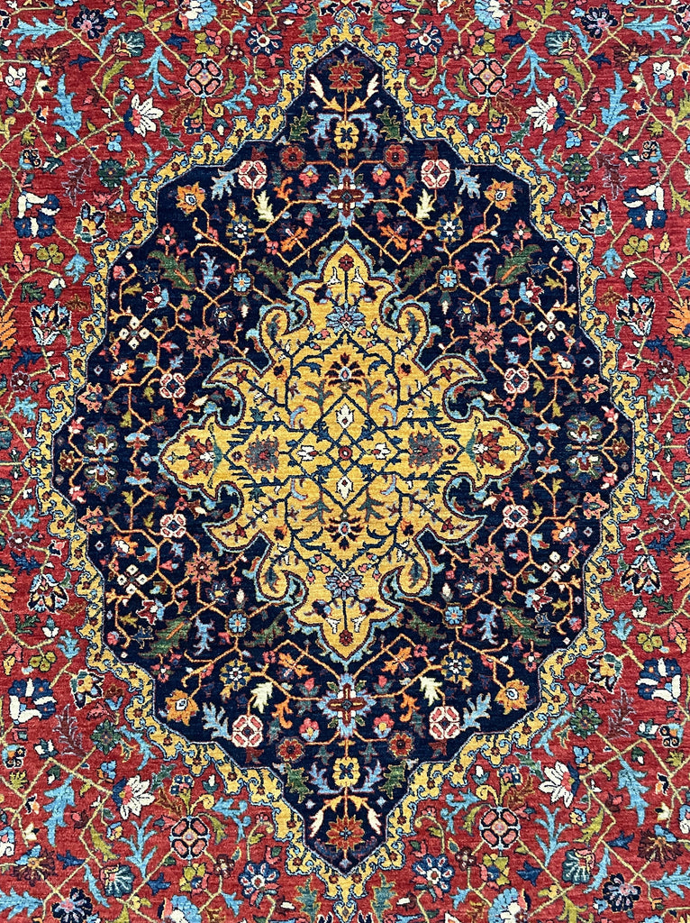 6'9"x9'11" Tabriz Hand Knotted