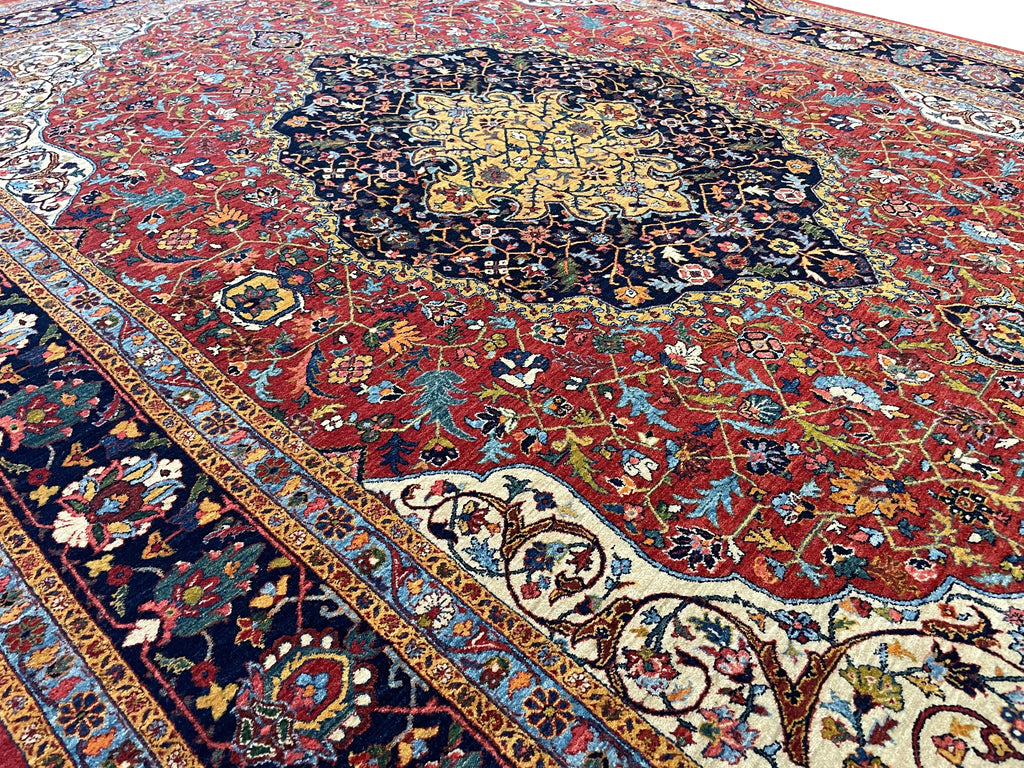 6'9"x9'11" Tabriz Hand Knotted