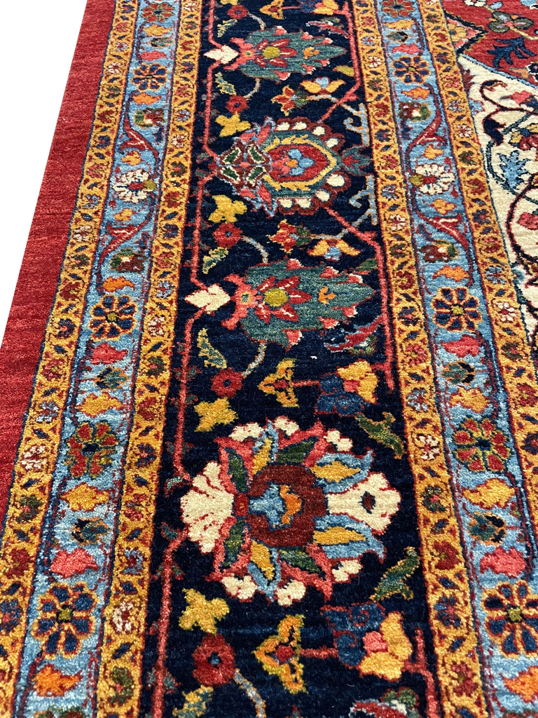 6'9"x9'11" Tabriz Hand Knotted