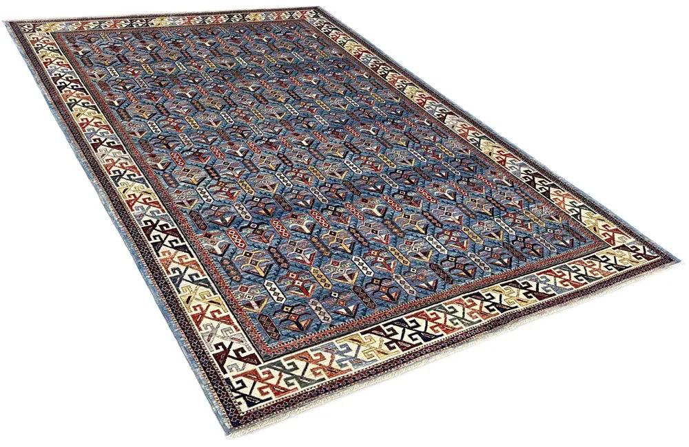 6'x8'10" Shirvan Hand Knotted