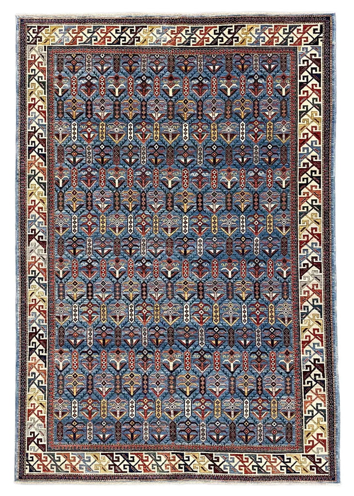 6'x8'10" Shirvan Hand Knotted