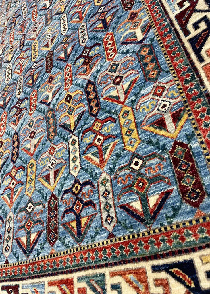 6'x8'10" Shirvan Hand Knotted