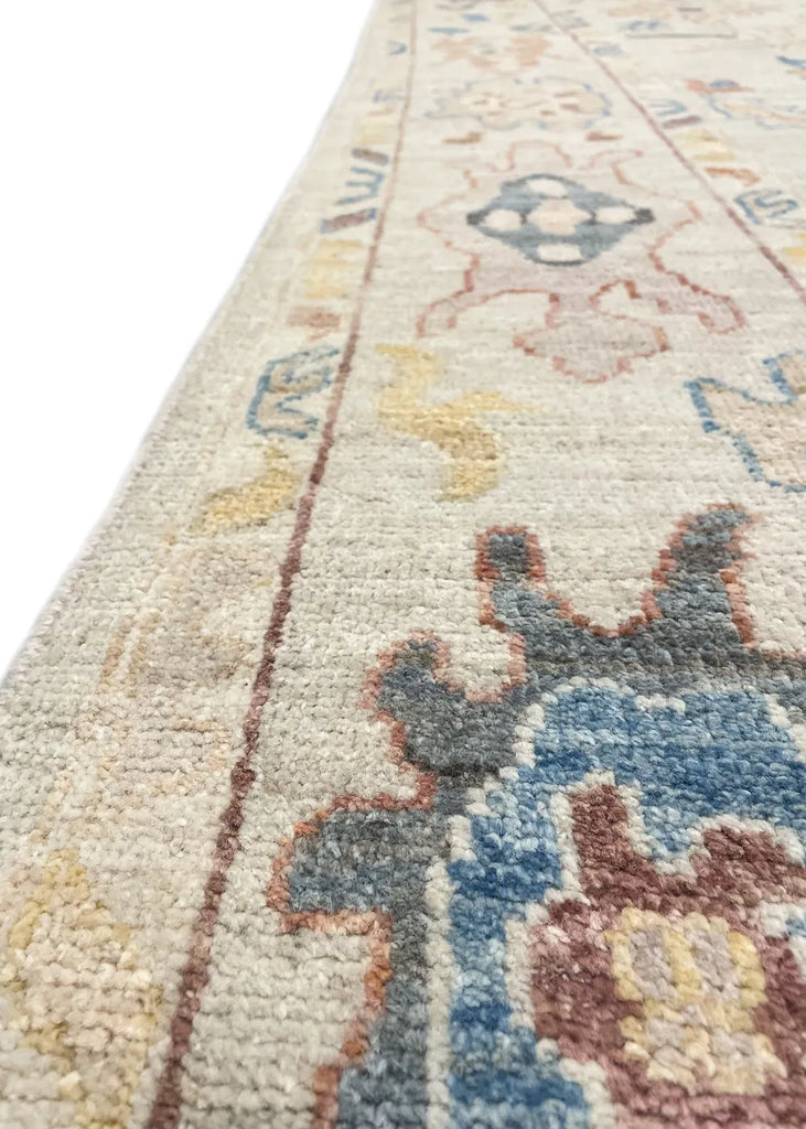 6'x8'11" Oushak Hand Knotted