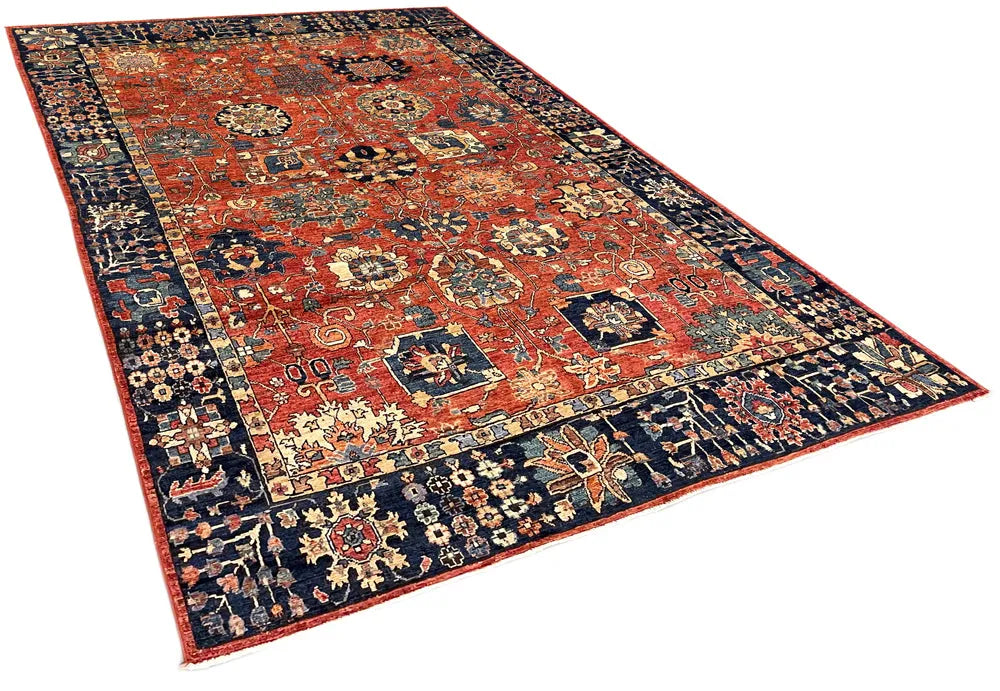 6'x8'11" Tabriz Hand Knotted