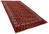 6'x9'11" Yomut Kepse Gul Main Rug Hand Knotted